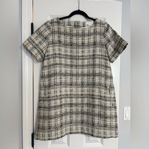 Lisa Marie Fernandez Black and White A-Line Mini Dress